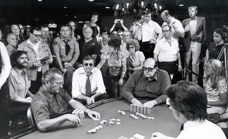 Doyle Brunson arriving in Las Vegas poker scene