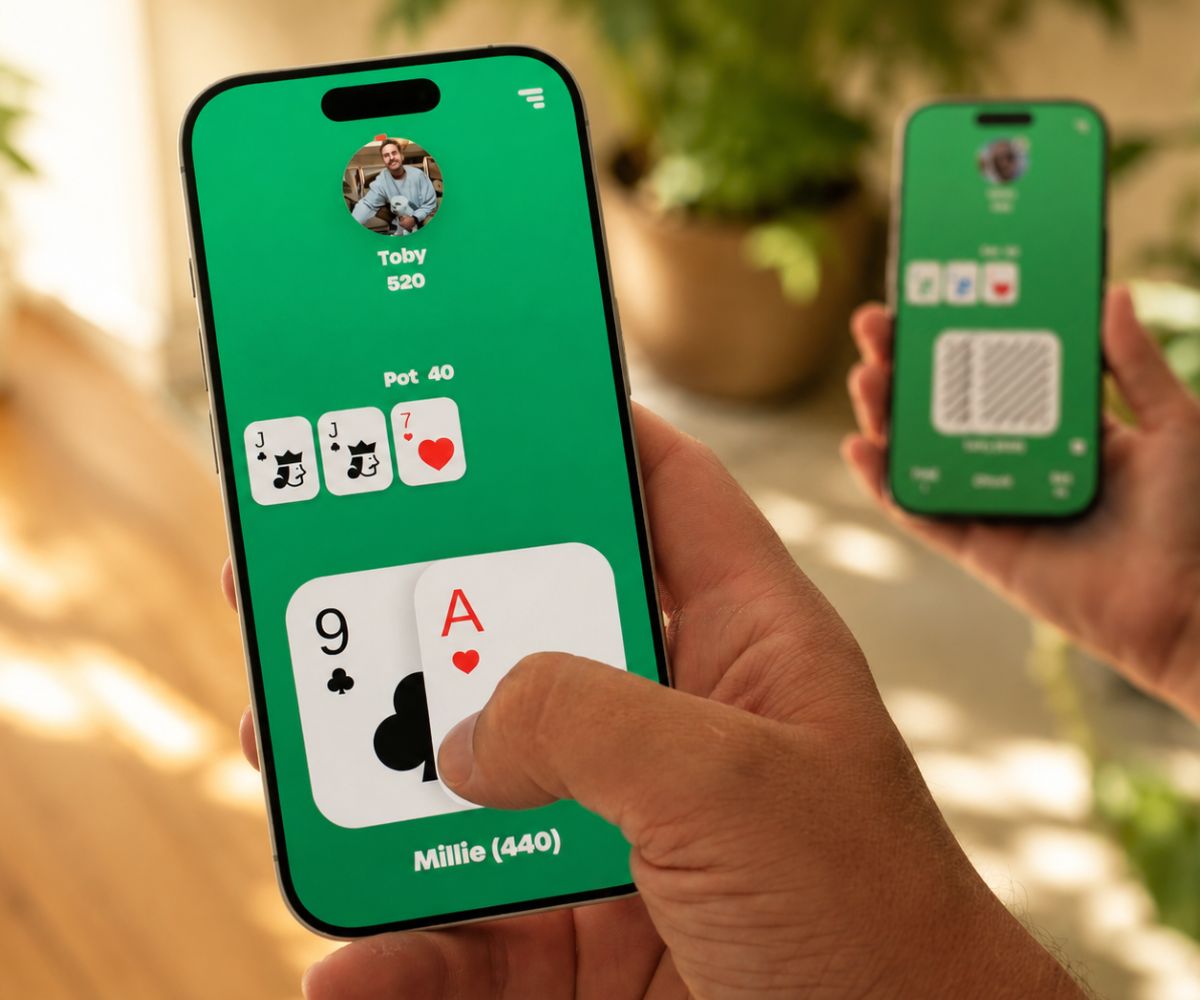 Play poker with friends in EasyPoker
