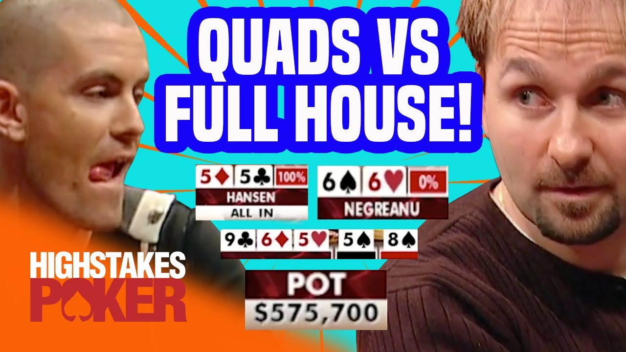 Video of the Gus Hansen versus Daniel Negreanu hand on High Stakes Poker