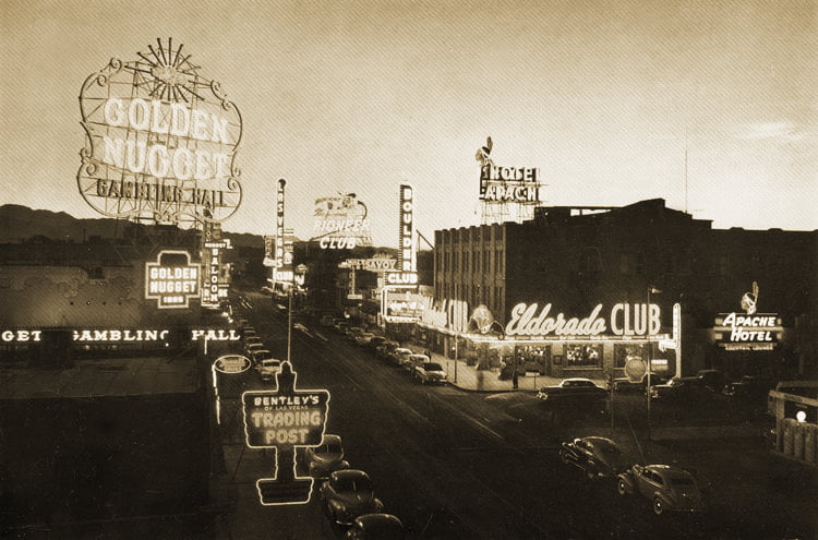 A Texas Hold'em table of the kind that made the game famous in Las Vegas