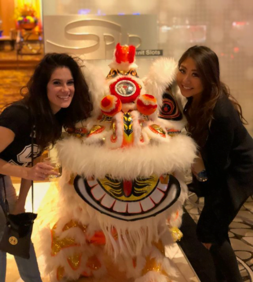 Maria Ho and Tiffany Michelle, friends and rivals on the poker circuit