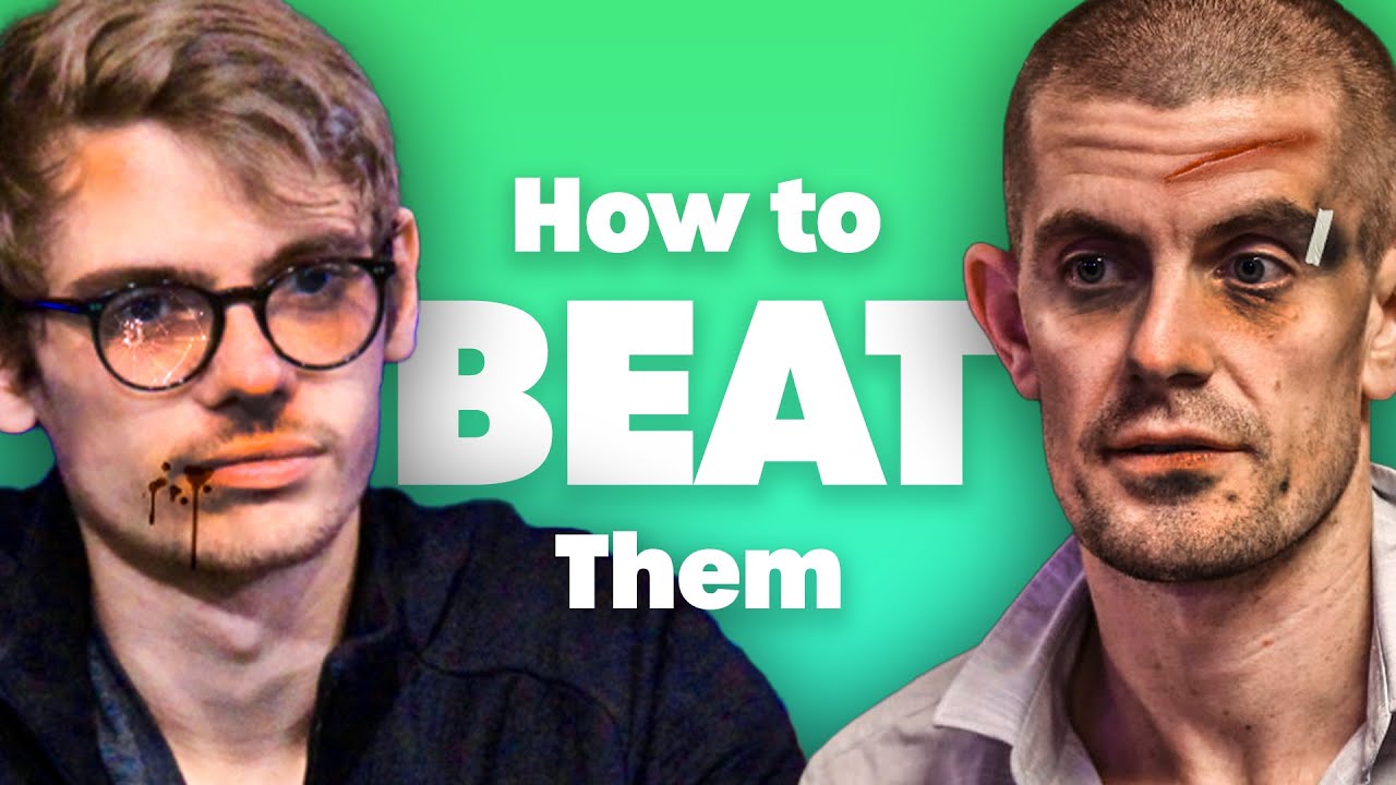 Poker playing styles video thumbnail showing poker cards on a green background