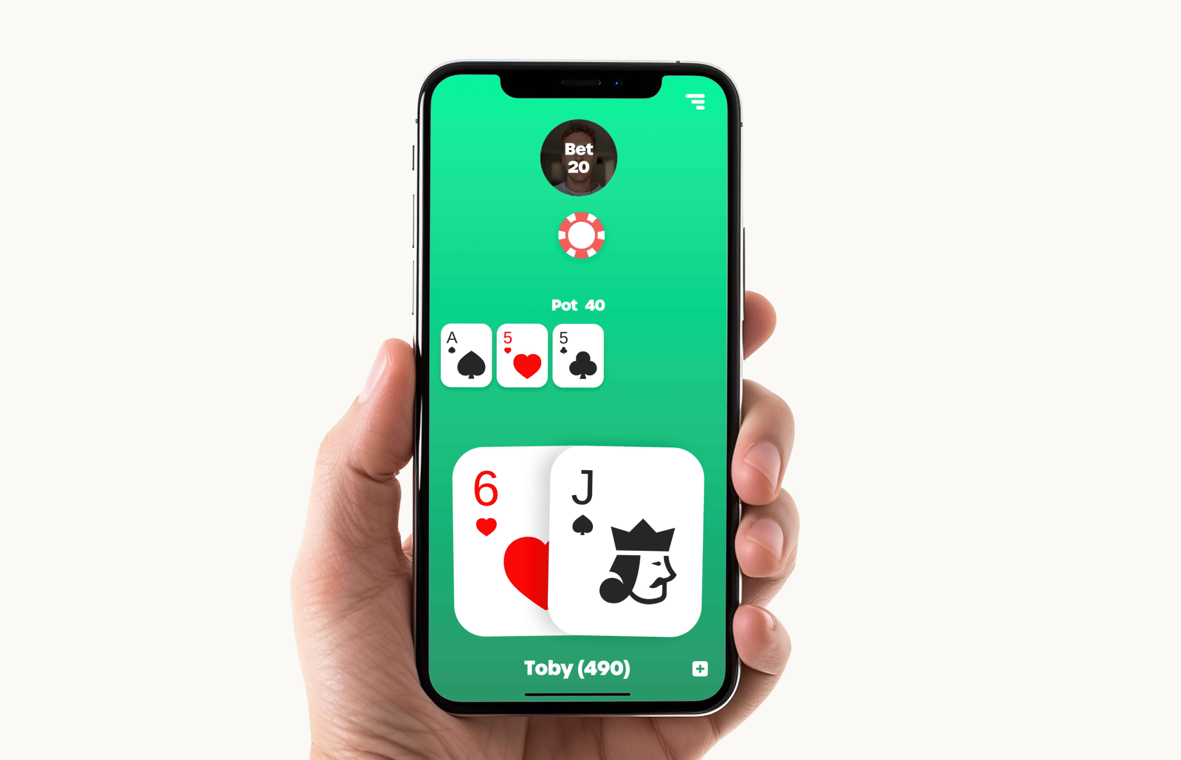 EasyPoker app screenshot