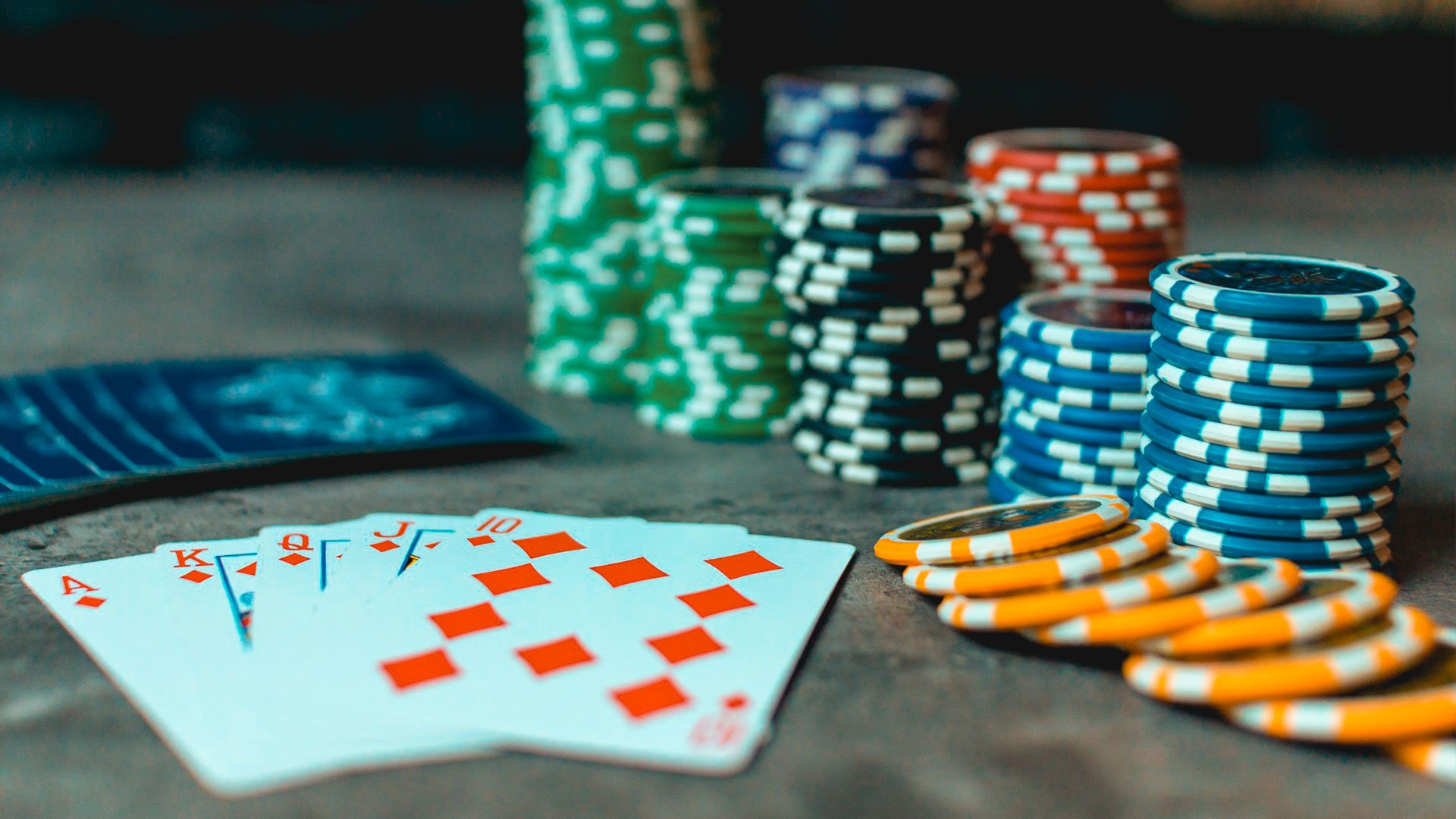 A short deck poker hand dealt from a 36-card deck