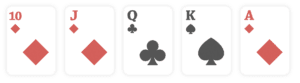 Straight, poker hands ranking