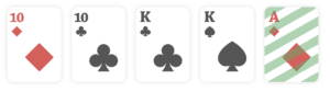 Two Pair, poker hands ranking