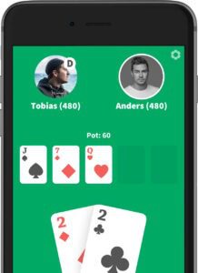 Face to face poker app - gameplay