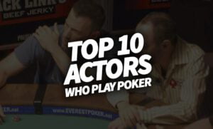 Actors who play poker