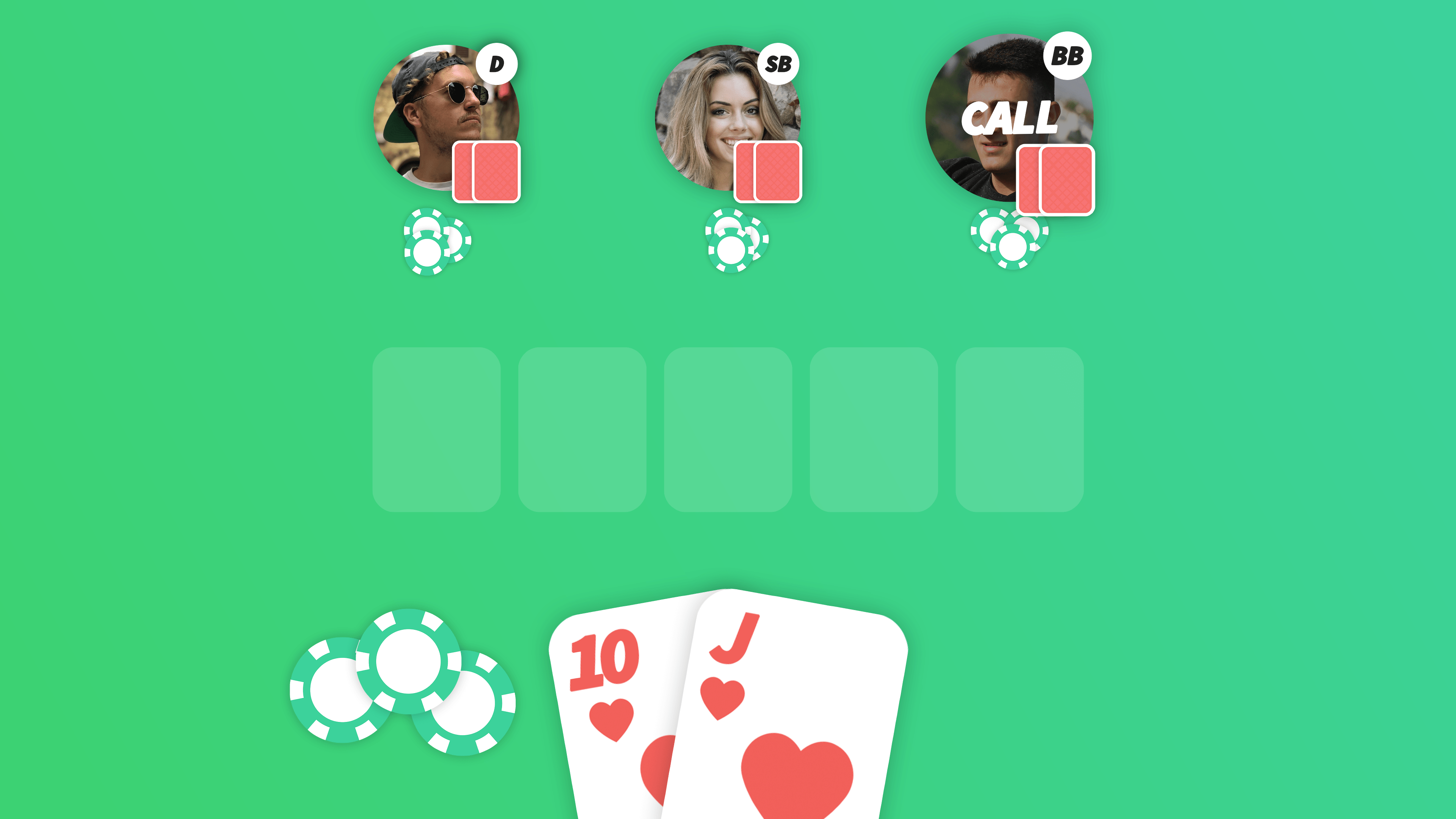 Poker betting Poker betting