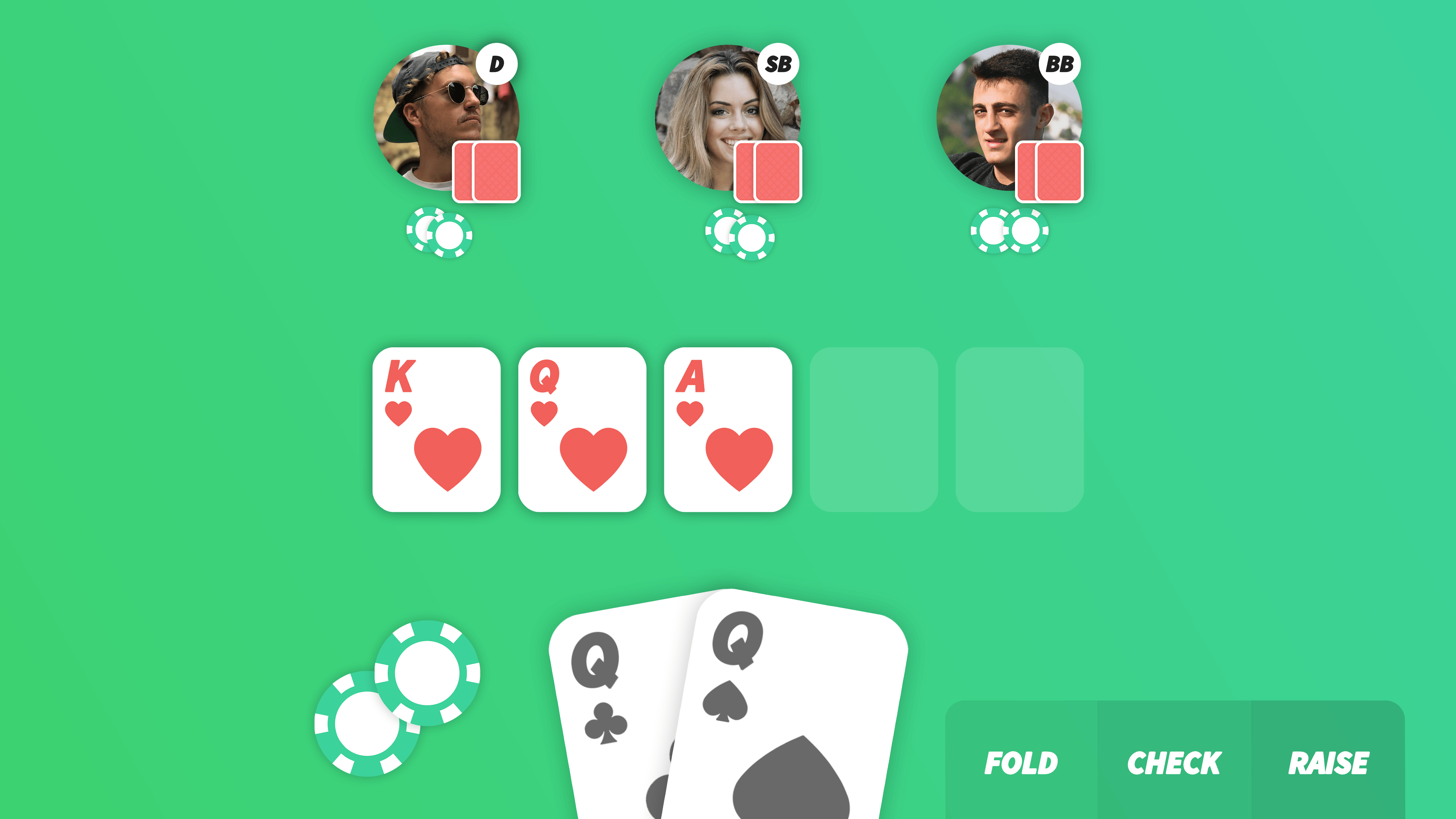 Poker betting Poker betting