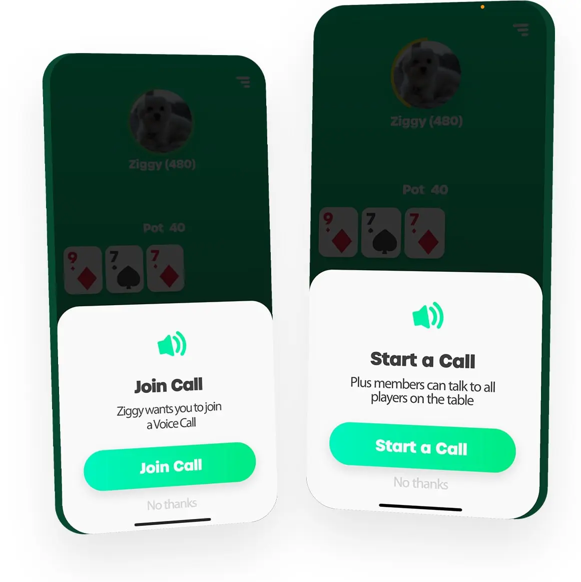 Voice call poker app feature EasyPoker-min Voice call poker app feature EasyPoker